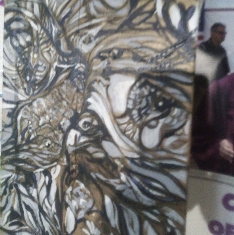 Painting on wood